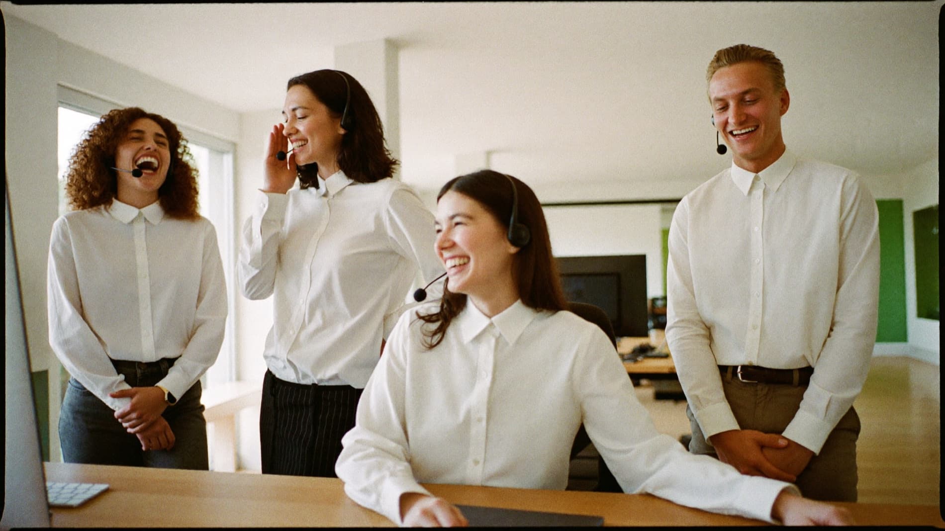 The Vera Connect Group team at the office